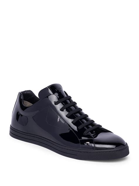 fendi monster patent leather sneakers|Fendi monster resale.